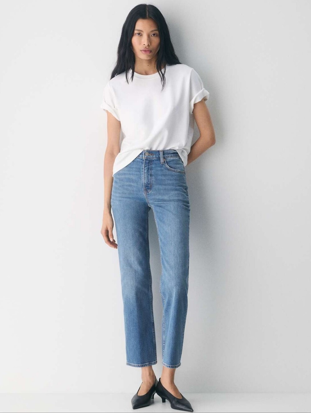ARITZIA Denim Forum The Arlo Hi-rise Straight Jean SIZE 28